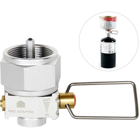 Adaptador de conversión de tanque plano Gas Saver Plus, convertidor de gas, válvula adaptadora de gas para camping (1/5)