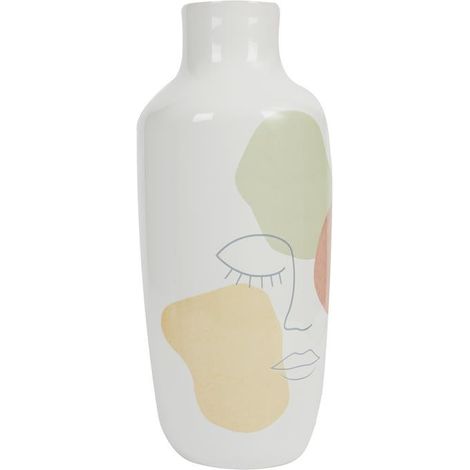 Vase - HOME DECO FACTORY - Poesie Formelle - Céramique - Multicolore (1/5)