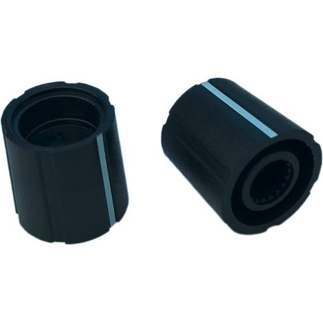 PSP S130-618-1 S130-618-1 Tête de bouton rotatif noir (Ø x H) 13 mm x 13.5 mm 1 pc(s) D697251