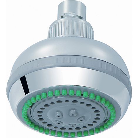 SOFFIONE DOCCIA ABS 3 GETTI S128CP 11825 GROENLA- 6,0 pz