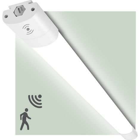 Oraymin – Pack de 3 Luminaire Étanche LED 150cm 45W 4000K avec Capteur de Mouvement - Réglette LED IP65 4950LM - Tube LED Intégré pour Garage et Sous-sol - Liaison en Série (Connectables)