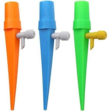 TRRY 12pcs Irrigation Goutte à Goutte Kit,Arroseurs Automatiques Plantes,Système d'Irrigation Distributeur Arrosager Plantes avec Interrupteu Réglable pour Jardin Maison Intérieur Extérieur