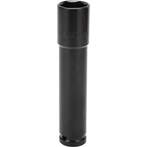 Clé à chocs pneumatique électrique avec douille hexagonale 24x150mm en acier au carbone pour serrage d'écrous (1/5)