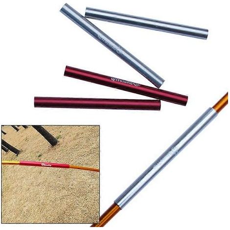 Kit de réparation pour arceaux de tente en alliage d'aluminium, tube de rechange pour arceaux de 7,9 à 8,5 mm de diamètre, accessoires pour tentes de camping. (1/5)