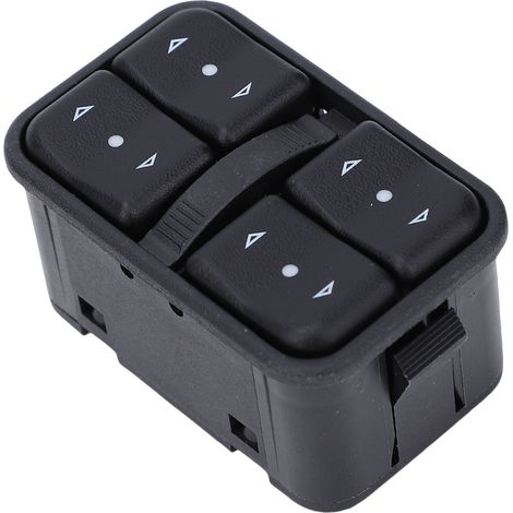 Ensemble de commutateur de lève-vitre électrique côté conducteur 6240106, couleur noire, interface 12 broches, remplacement pour Astra II G Zafira A (1/5)