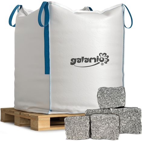 Galamio Granitpflaster 15/17 gespalten 1000kg BigBag