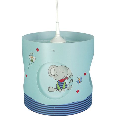 Kinderzimmer Deckenleuchte Lampenschirm drehend Motiv Lolo Lombardo