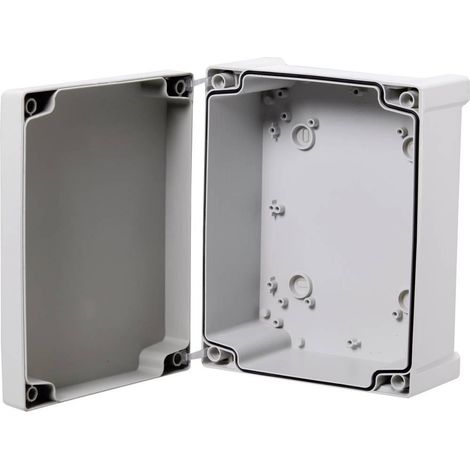 Fibox TA 342912 caja mural gris ABS IP65 344x289x117 mm