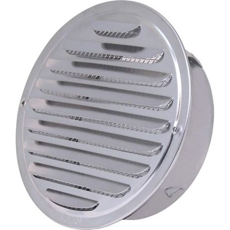 Sphère Vent d'air En Acier Inoxydable Grille de Ventilation Thicken Hotte Murale de Montage Covers d'échappement Salle de Bains Cuisine évents Ventilateur Et Aérateurs (180mm)- (1/4)