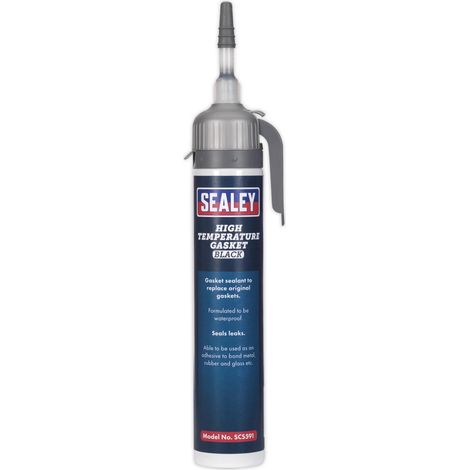 Sealey High Temperature Gasket Sealant Black 200ml SCS591 (1/2)