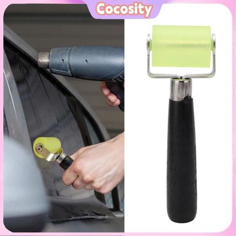Rouleau insonorisant - COCOSITY - Petite taille L - rouleau silicone - poignée bois - support bidirectionnel (1/5)