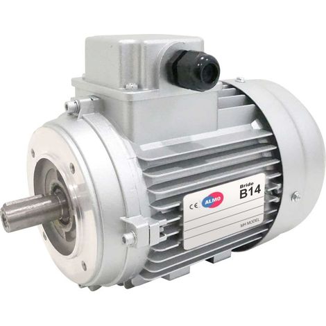 Moteur électrique Triphasé 230/400 V 3 Cv Almo Mh1 2,2 Kw 3000 Tr/min Asynchrone Triphasé Bride B14 Protection Ip 55 (1/5)