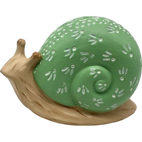Signes Grimalt Figura De Animal Figuras Caracol Animales Verde 9x17x12cm 37879