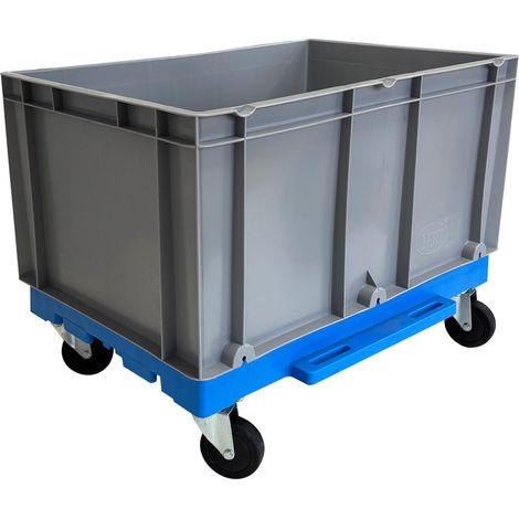 Base rodante para cajas encajable 40 x 60 x 14,5 cm (1/4)