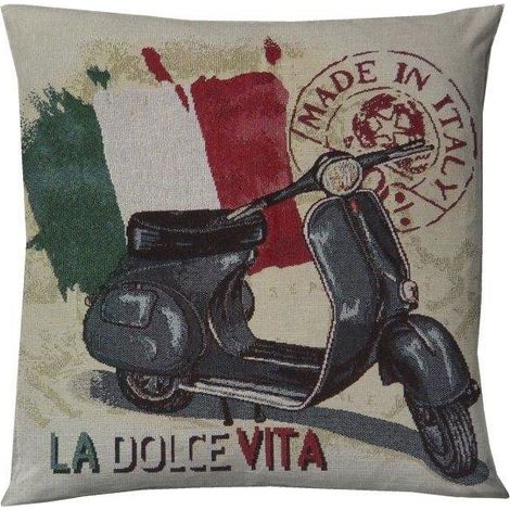 Kissenbezug „Miss Lucy Italiano“ 45 x 45 cm