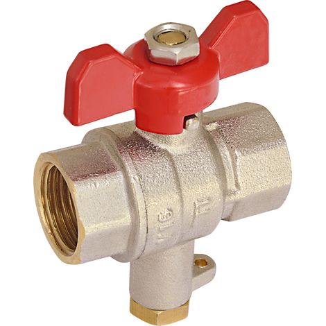T-Stück mit Kugelventil 1-2" (1/2)