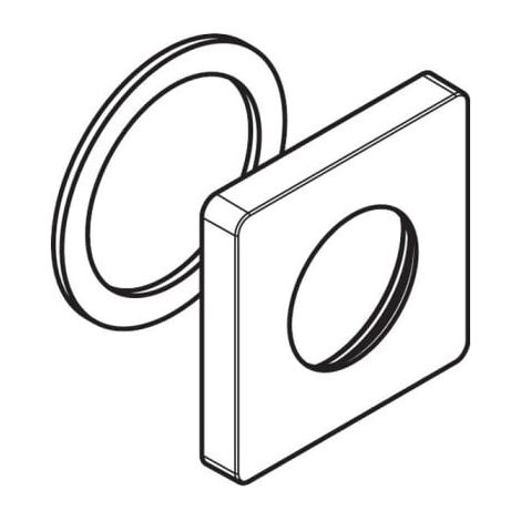 hansgrohe Metropol Ersatz-Rosette für Griff