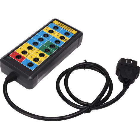 16-poliger OBDII-Protokolldetektor, OBD2-Breakout-Box, Schnellsignalprüfung, einfache Verbindungsüberwachung, Autodiagnosegerät, elektronische Testbox. (1/5)