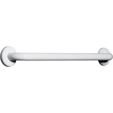 Maniglia serie care in acciaio laccato bianca cm l. 60 x 3,2 (1/3)