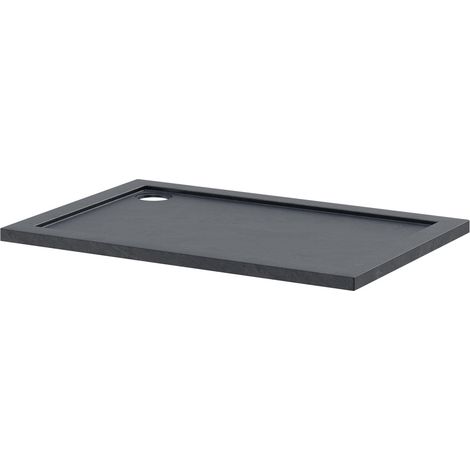 Pearlstone Slate 1200mm x 800mm x 40mm Rectangular Shower Tray (1/4)