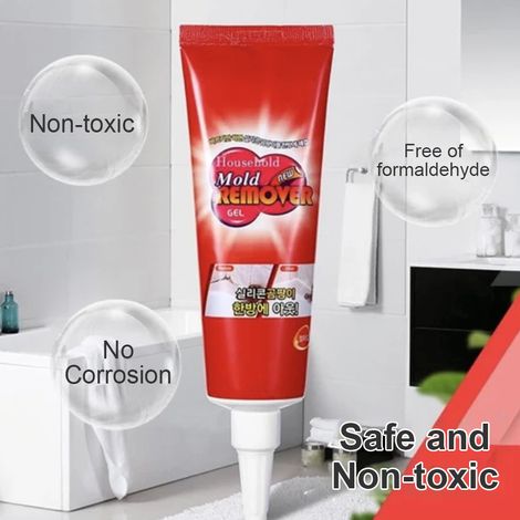 Gel nettoyant anti-moisissures, éliminateur de moisissures non toxique pour salle de bain et cuisine (1/5)