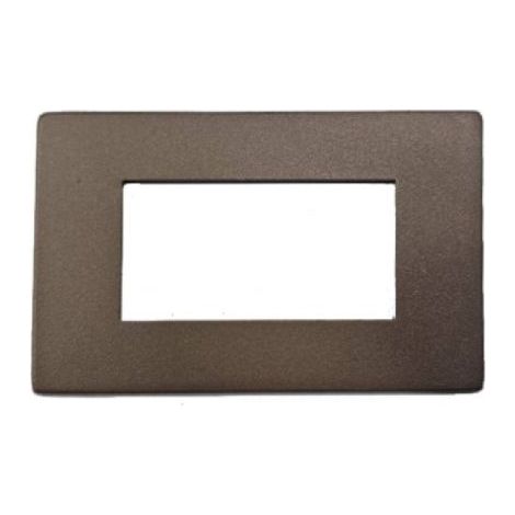 PLACCHETTA PER SEGNAPASSO 503 ANTRACITE, CORTEN, BIANCO, NICHEL COMPATIBILE 220V corten
