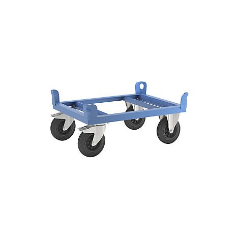 Chasis rodante de acero  para semipalets  carga máx 500 kg  (1/5)