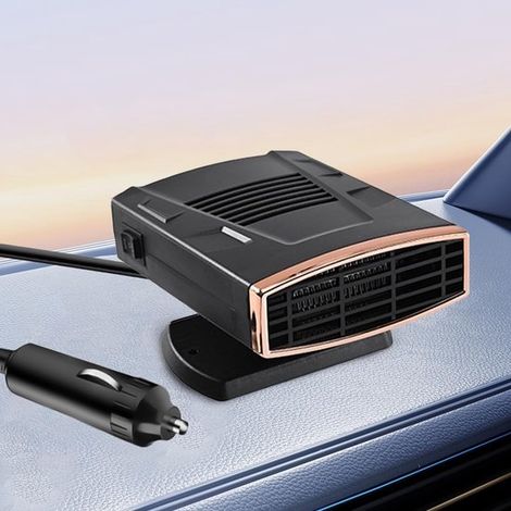 Ventilador de calefacción para coche - Calefacción para coche de 12 voltios - Calefacción - Desempañador - Rotación de 360 grados - Carcomfort (1/5)