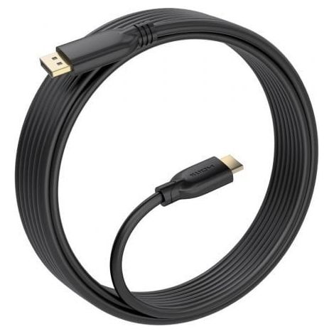Cable Conversor Aisens A125-0920/ DisplayPort Macho - HDMI 4K Macho/ 5m/ Negro (1/2)