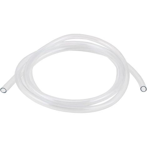 2m 8mm Intérieur Diamètre Plastique Transparent PVC Tube Tuyau pour Réservoir Air Pompe (1/2)