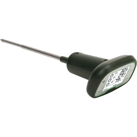 4-Funktionen-Bodenortungsgerät mit Display, 100-mAh-Akku, hoher Genauigkeit und Datenspeicherkapazität, digitaler Pflanzentracker für Gartenbau und Landwirtschaft (1/5)