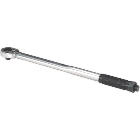 Sealey Premier Calibrated Micrometer Style Torque Wrench 1/2""Sq Drive 40-210Nm STW102
