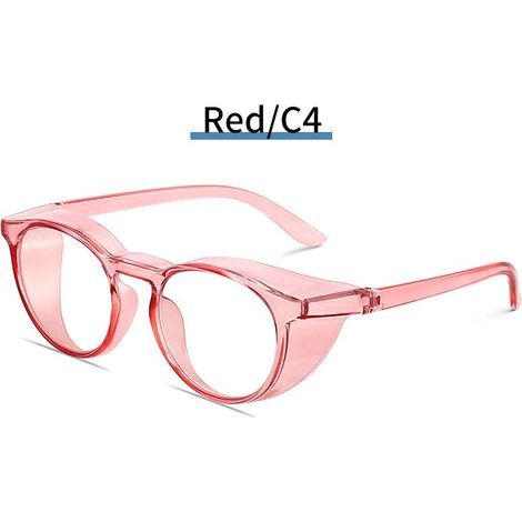 Verres , PC transparent anti-rayures, anti-buée-Cadre en poudre transparente (1/4)