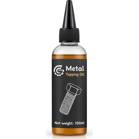 100 ml d'huile de taraudage pour percer le métal réduit la friction (1/5)