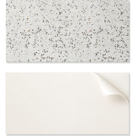 Decoraci贸n gr谩fica autoadhesiva para oficina o estudio, 120 x 60 cm, dise帽o con peque帽as piedras.