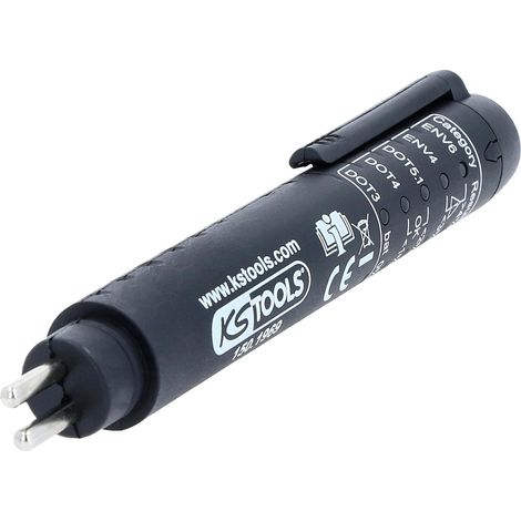 KS TOOLS Comprobador de líquido de frenos para DOT y ENV - 150.1969