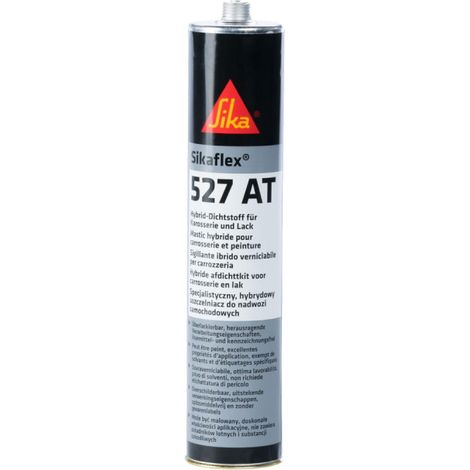 Mastic adhésif pour joints de carrosserie SIKA Sikaflex-527 AT - Noir - 300ml (1/5)