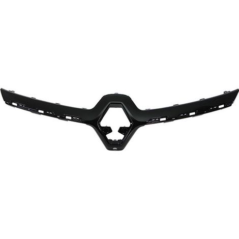 Moulure noire de grille de calandre avant avec trou caméra Renault Captur 2 depuis 2019