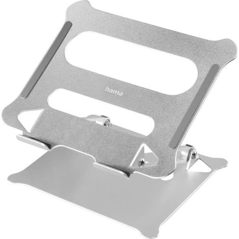 Hama Soporte para ordenador portátil plateado ajustable (1/3)