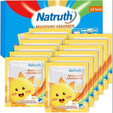 sacs Absorbeur d'humidité, Déshumidificateurs d'armoire, Petits Déshydratants pour Tiroirs, Boîtes à Médicaments, sous-Vêtements (1/5)