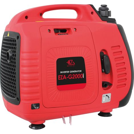 Groupe électrogène portable 1700W – Technologie Inverter 50Hz – Démarrage facile – 2 ports USB – Autonomie 3.8L – Niveau sonore 64 dBa – EZA (1/4)