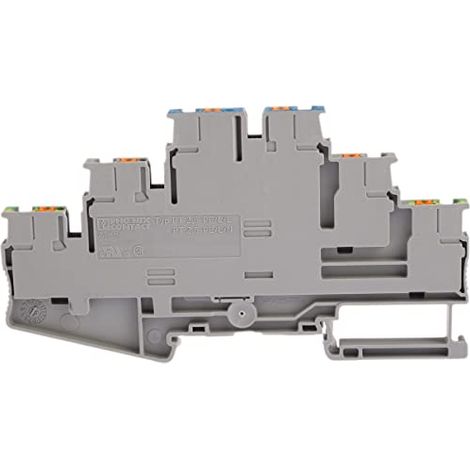 Phoenix PT 2.5-PE/L/N Gris - Electrical Terminal Block (5,2 mm, 102 mm, 500 V)