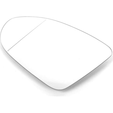CFTGIW Miroir Latéral Gauche Remplacement du Couvercle du Miroir de la Porte de Porte pour 8 MK8 VIII 8R R GTD 2020-2024 avec Assist Lane 5H0857521 Latéral 2pcs Coverdoor à Ailes Caprevers (1/5)