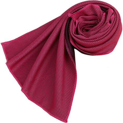 Serviette Rafraîchissante - Microfibre - 102 x 30 cm - Pour Yoga, Sport, Camping, Fitness - Réutilisable - 1 Pièce (1/5)