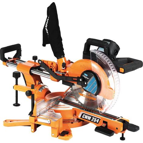 Norton – Scie à onglet 230V 1800W pour bois dur – Lame max 255mm – Alésage 30mm – Angle de coupe 45° – 70184608464 (1/2)