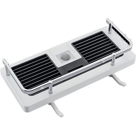 No-drill shower shelf, shower shelf, storage shelf, multifunctional shower bar, practical bathroom accessory (1/5)