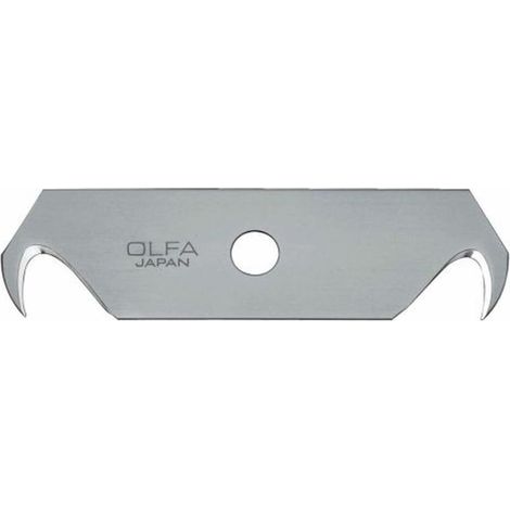 Strumento da taglio Olfa cutting blades hook argento 64x17.5mm