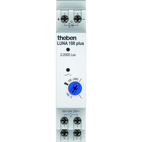 Theben LUNA 108 plus AL - Analoger Dämmerungsschalter mit externem Lichtsensor (1/7)