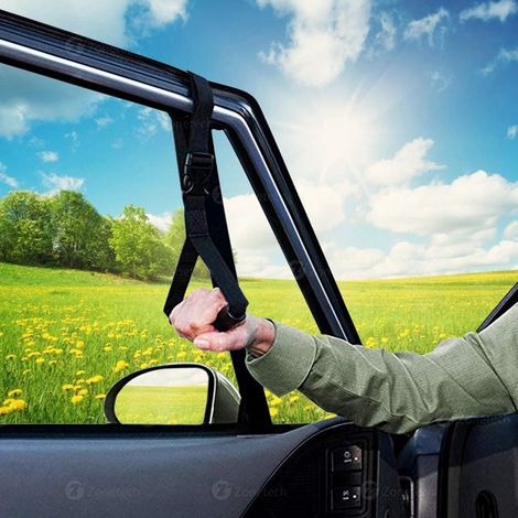 Poignée de Soutien Auto pour Personnes Âgées et Handicapées - Aide à la Sortie de Voiture (1/5)