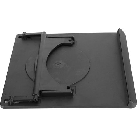 Support Tablette - Rotation 360 Degrés - 7 Niveaux Inclinables - Pour Ordinateur Et Livre - Noir (1/5)